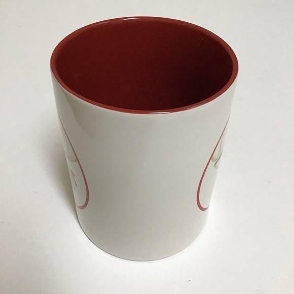 Christmas Reindeer Coffee Mug Cynthia Rowley Tea Cup Mistletoe Holiday New York - Picture 13 of 13